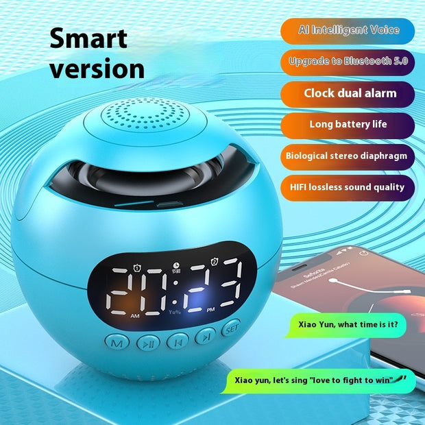 F6 AI Smart Bluetooth Audio Wireless Alarm Clock
